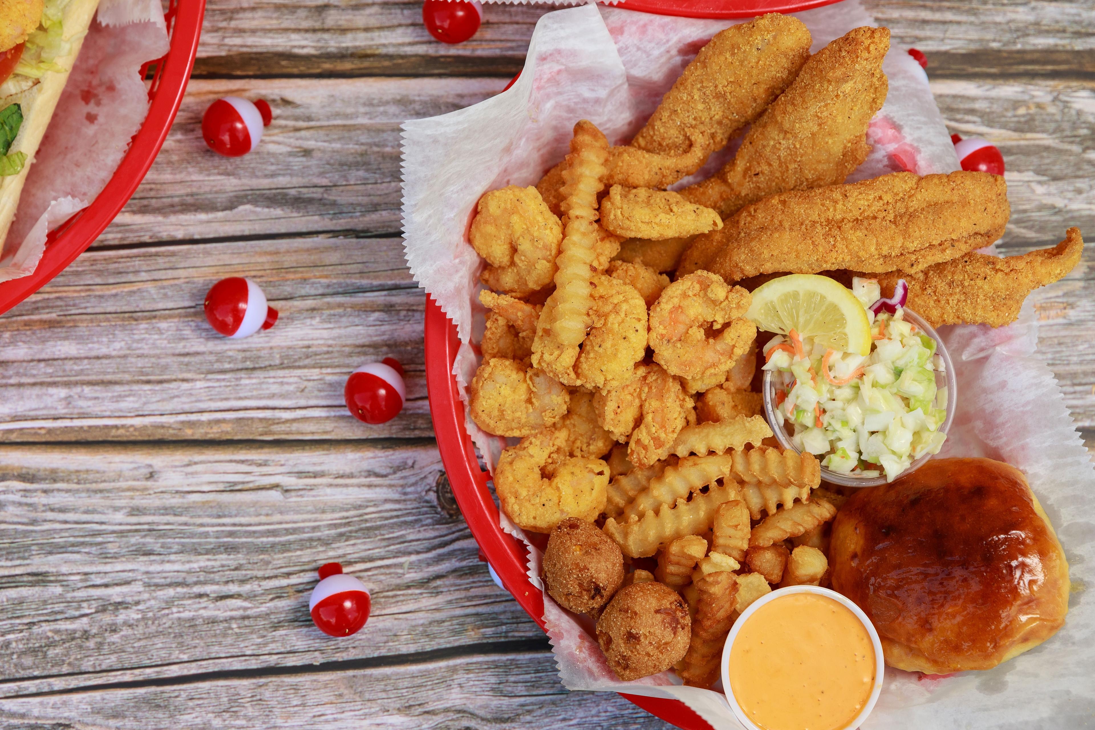 Cork’s Cajun Fried Fish & Shrimp