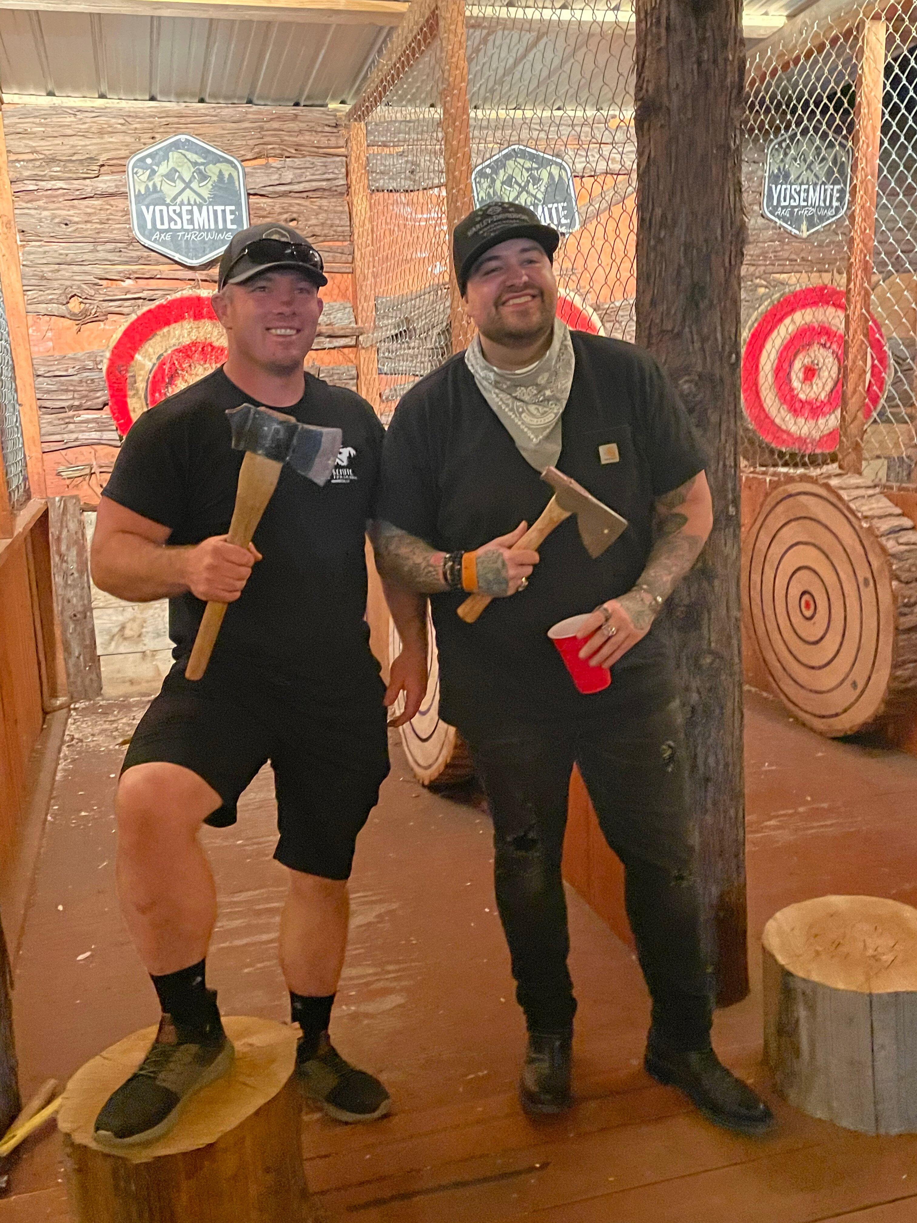 Yosemite Axe Throwing