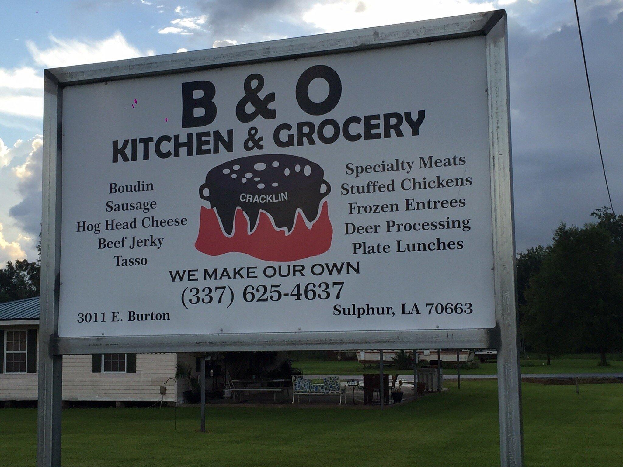 B & O Kitchen & Grocery