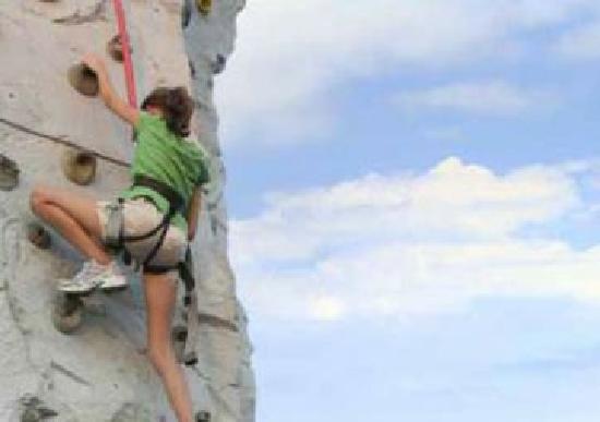 Rock Climbing Wall at Descanso Beach Club