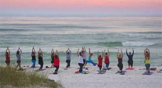 Yoga on the Beach