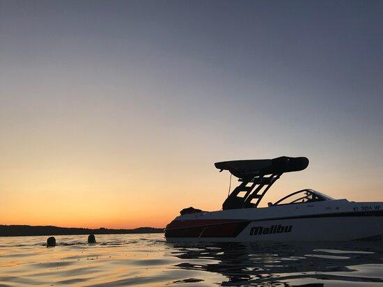 Skaneateles Wake Surfing