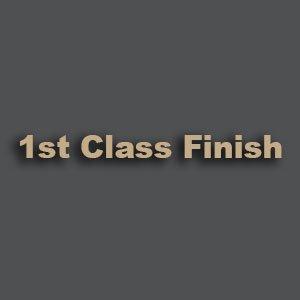 1st Class Finish