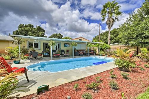 St. Petersburg Home w/ Tropical Yard & Pool!