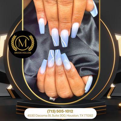 Let our nail technicians work their magic to make your hands gorgeous!