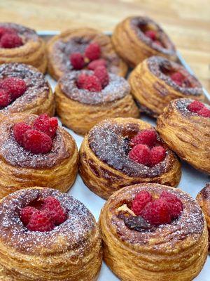 Raspberry & Brie Croissants