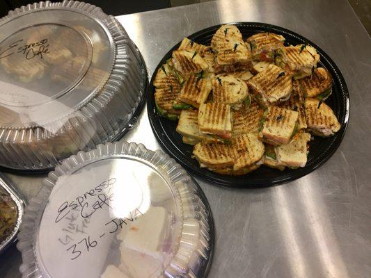 Espresso Cafe does small catering events! Great for office meetings, baby showers or just a get together!