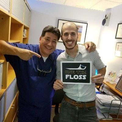 Use the floss!