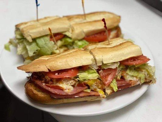 Whole Italian hoagie