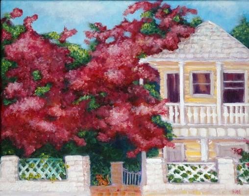 Brilliant Bougainvillea by Fran Decker