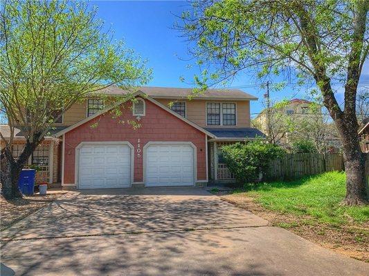 Austin, TX Duplex Under Management
 
 https://www.marshallreddick.com/management