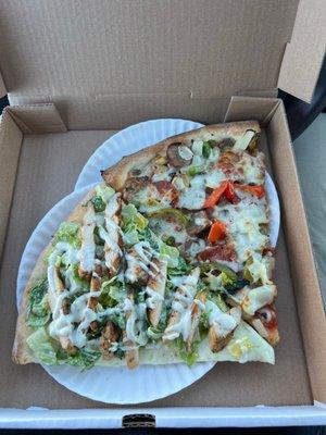 Salad Pizza  Marios Special Pizza