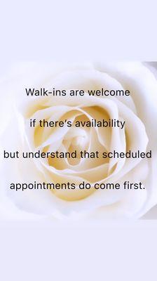 Please understand we appreciate everyone who walks thru our doors and no business wants to turn away any customers unless we have no choice.