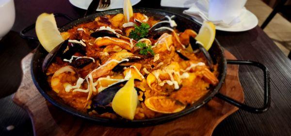 Seafood Paella