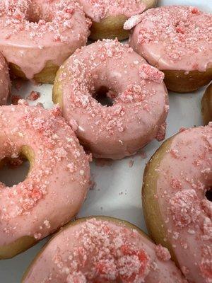 Strawberry Shortcake donuts from Happy Hour Donuts