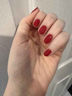 Gel manicure