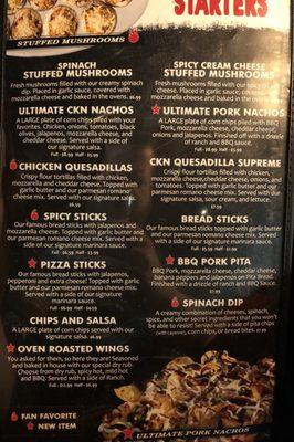 Updated Menu pg2