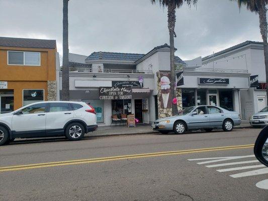 Small shop, street parking only