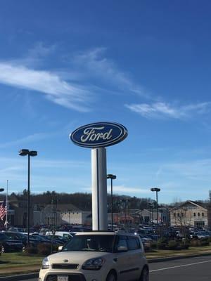 Imperial Ford of Mendon -- 8 Uxbridge Road / Route 16, Mendon          Sign