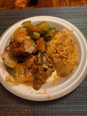 Pepper Steak & Onion