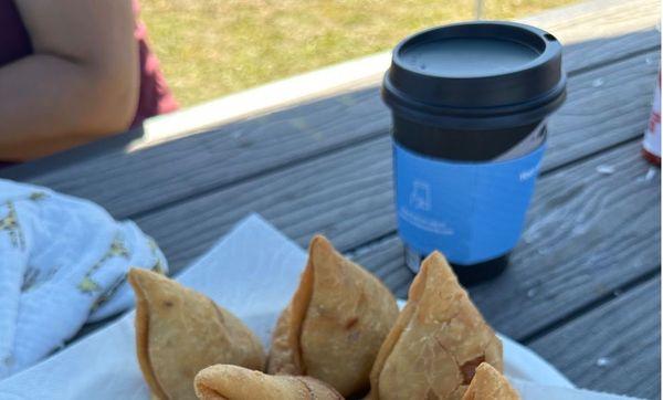 Samosas and chai