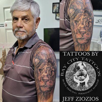 ALL OF THESE TATTOOS WERE DONE BY JEFF ZIOZIOS