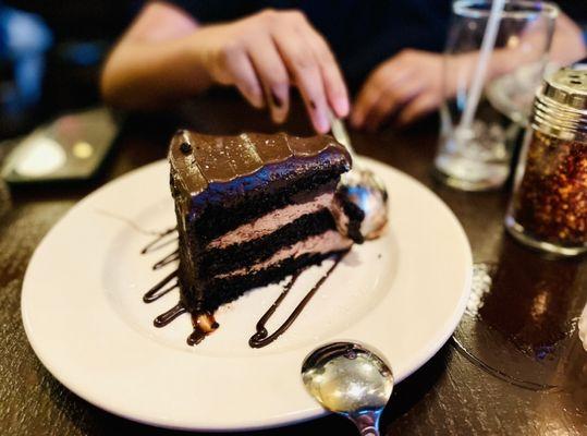 Seven layer Chocolate Cake