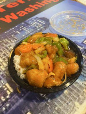 Orange chicken