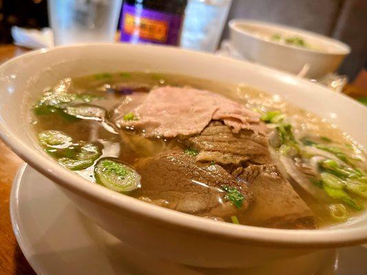 Pho - Large with three different beef parts