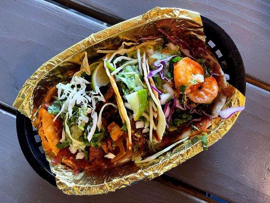 Tacos (Carne Asada, Carnitas, Shrimp/Chorizo - Hablo Tacos - Bend