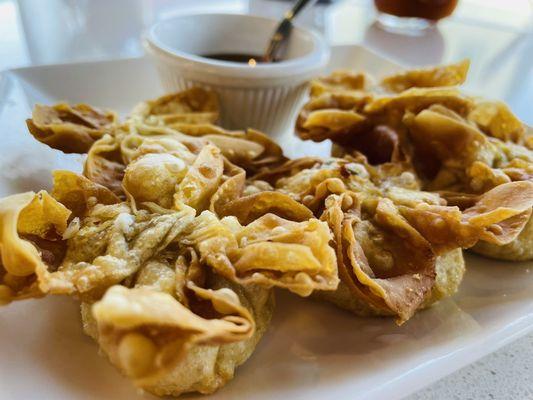 Crab wontons! The best we've ever had!