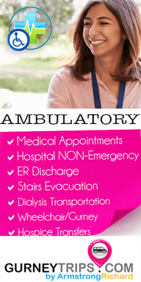 Armstrong Richard non-emergency transportation takes you to get your Covid-19 vaccine at any location in Los Angeles, Long Beach, Pomona,etc