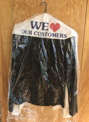 Happy Swans Cleaners customer of over 1 yr. They really do "love their customers"! Great for dry cleaning, wash & fold, and alterations.