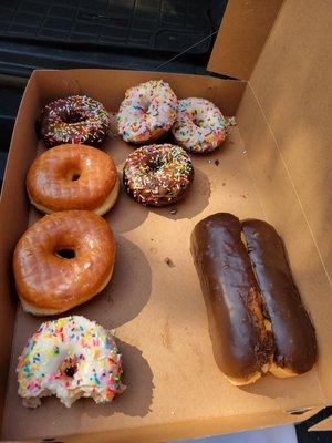 I bet you're not able to tell which donuts we like the most