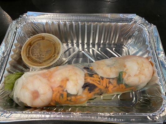 Shrimp summer roll