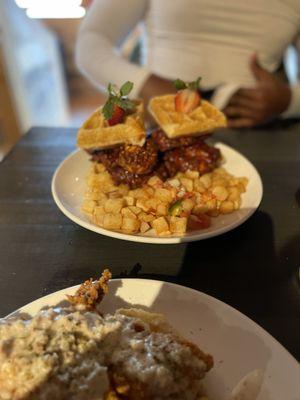 Nashville Hot Chicken & Waffle Cone