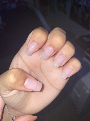 Natural gel manicure by Joanne