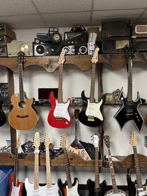 Vintage guitars