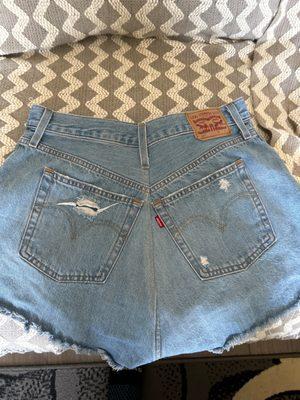 Tailored Levi jean shorts