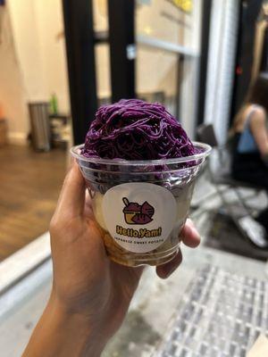 Purple Silky Paste Parfait