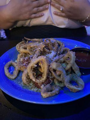 Fried Calamari (Portuguese Style)