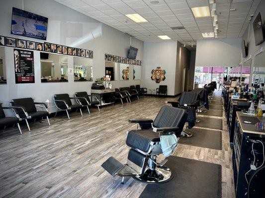 This is our happy place! Where we make your hair look good and you feel good.