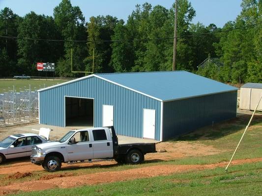 We offer buildings with up to a 50' foot free span, so if your in the market for a large Warehouse are Barn.