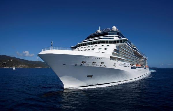 One of the many cruise lines we have to book our clients on...