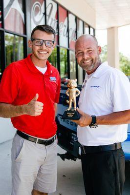 Palm Coast Ford has been awarded yet again the annual Top Dealer CarFax Award!