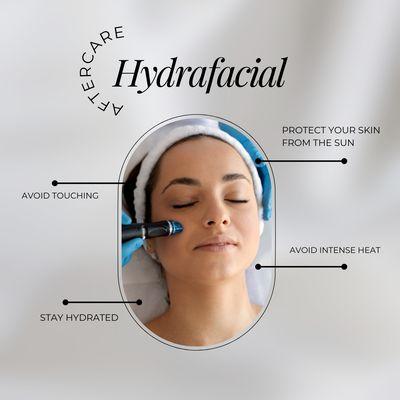 Hydrafacial treatments