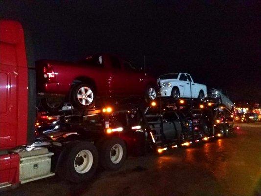 Loaded up at Manheim Auto Auction.