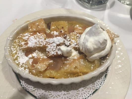 Bread pudding. Weight watchers beware.