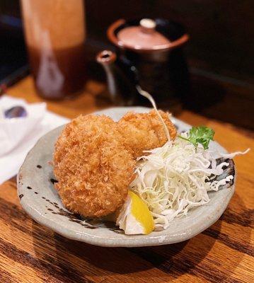 Ebi Cream Croquette ($9)