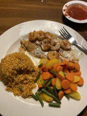 Tilapia & Shrimp Entry - yummy